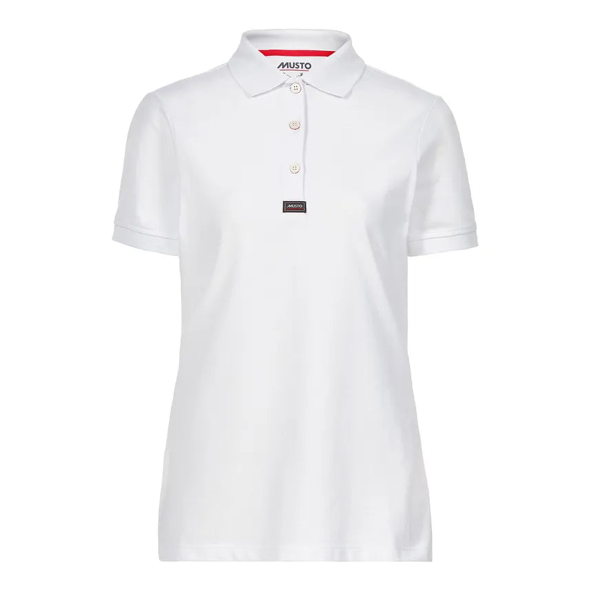 WOMENS MUSTO PIQUE POLOSHIRT